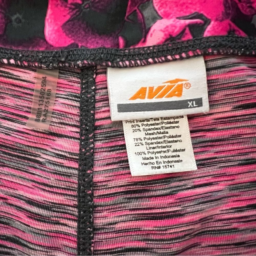 Avia capri leggings size XL hot pink gray - Picture 13 of 16